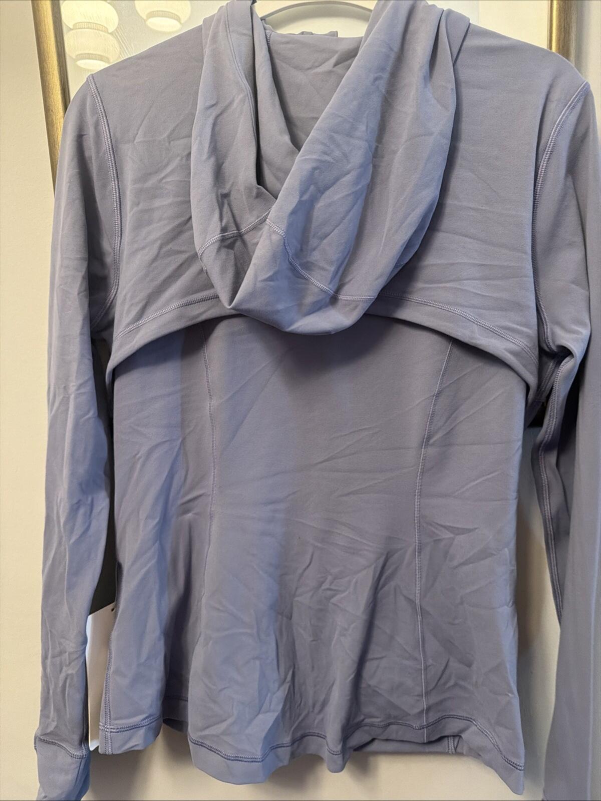 Lululemon Hooded Define Jacket Nulu Peri Purple US 10 Uk 14 BNWT £118 Slim Fit