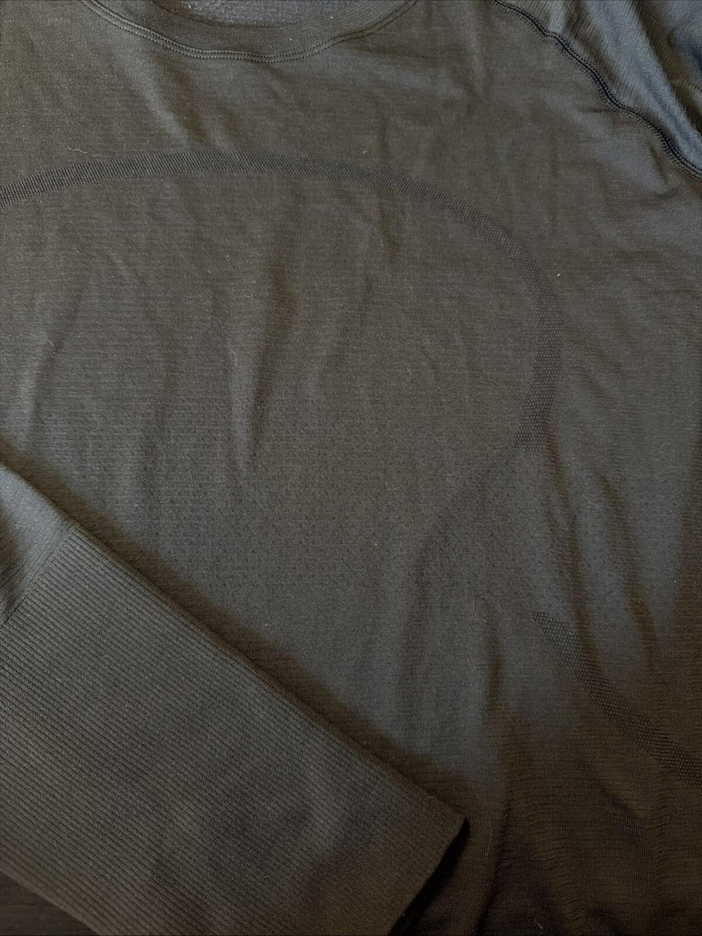 Lululemon Swiftly Relaxed Long-Sleeve Shirt Top Black size UK 18 US 14 New