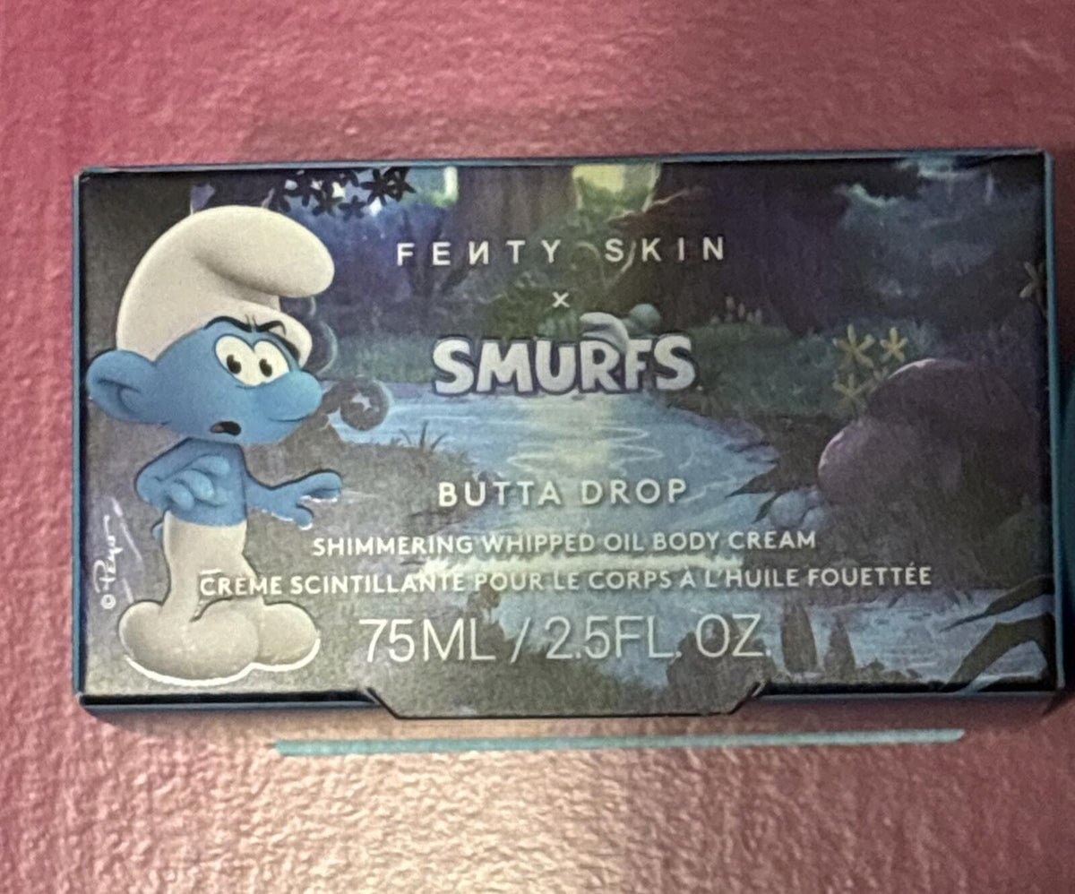 Fenty Skin x Smurfs Butta Drop Shimmering Body Cream 75mL Ltd Ed Sold Out