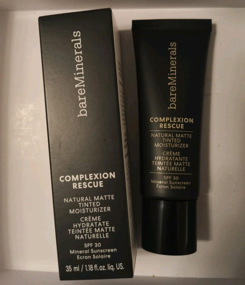 Complexion Rescue Bare Minerals Natural Matte Tinted Moisturizer 35ml Chestnut