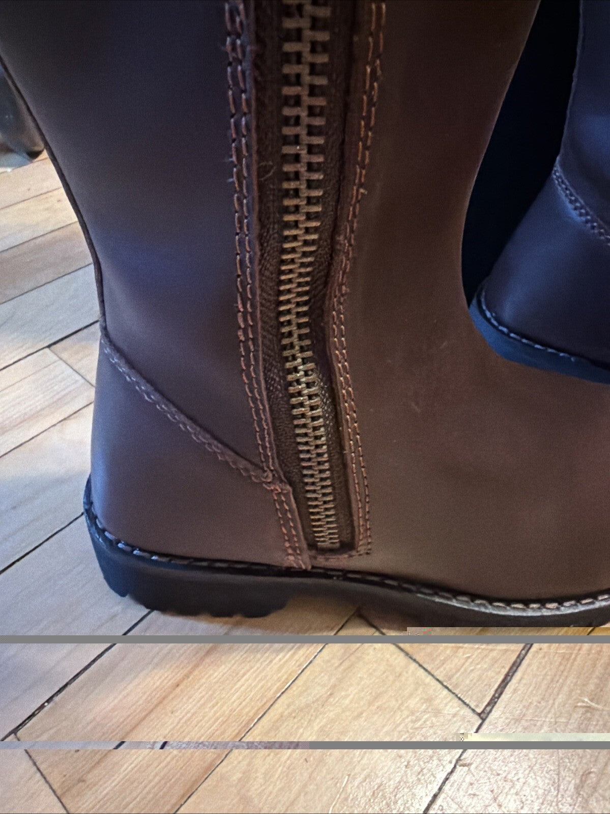 Fairfax & Favor Explorer Boots Mahogany Leather Sporting Fit Waterproof Uk 4 BN