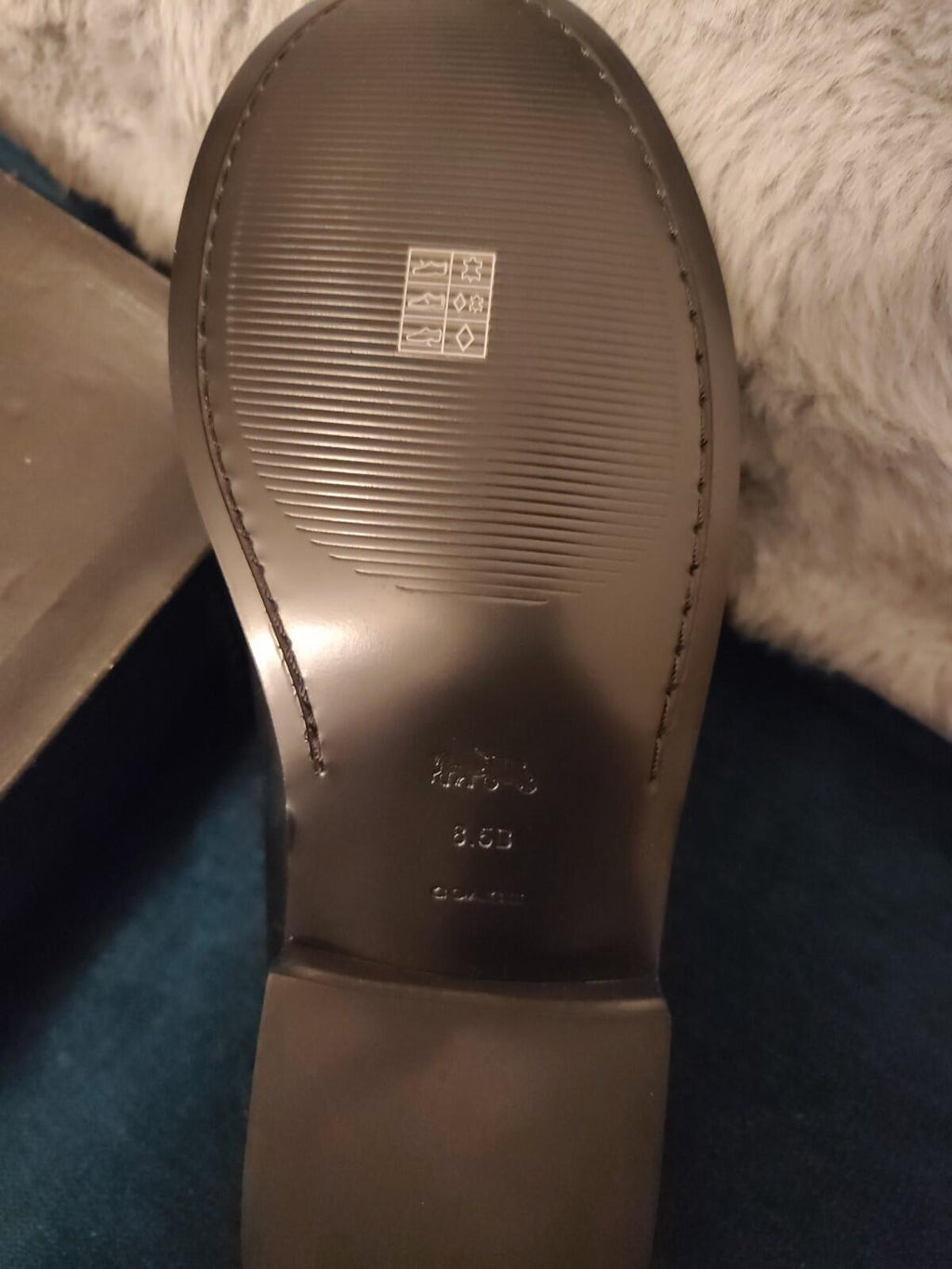 Coach Jolene Loafer Black/Optic White UK 6.5 / US 8.5