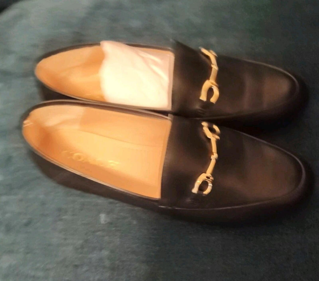 Coach Haley Loafers Black UK 5.5 EUR 38 US 7.5 Runs Small