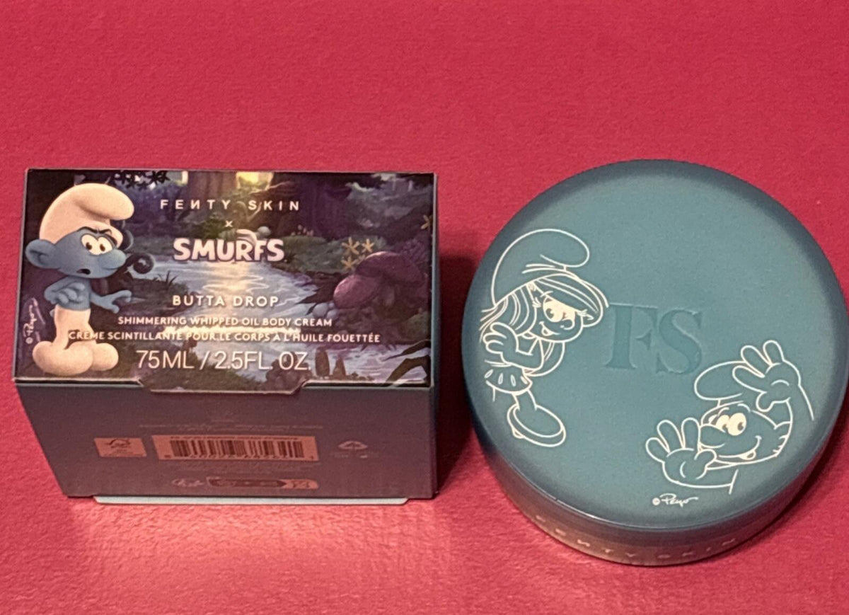 Fenty Skin x Smurfs Butta Drop Shimmering Body Cream 75mL Ltd Ed Sold Out