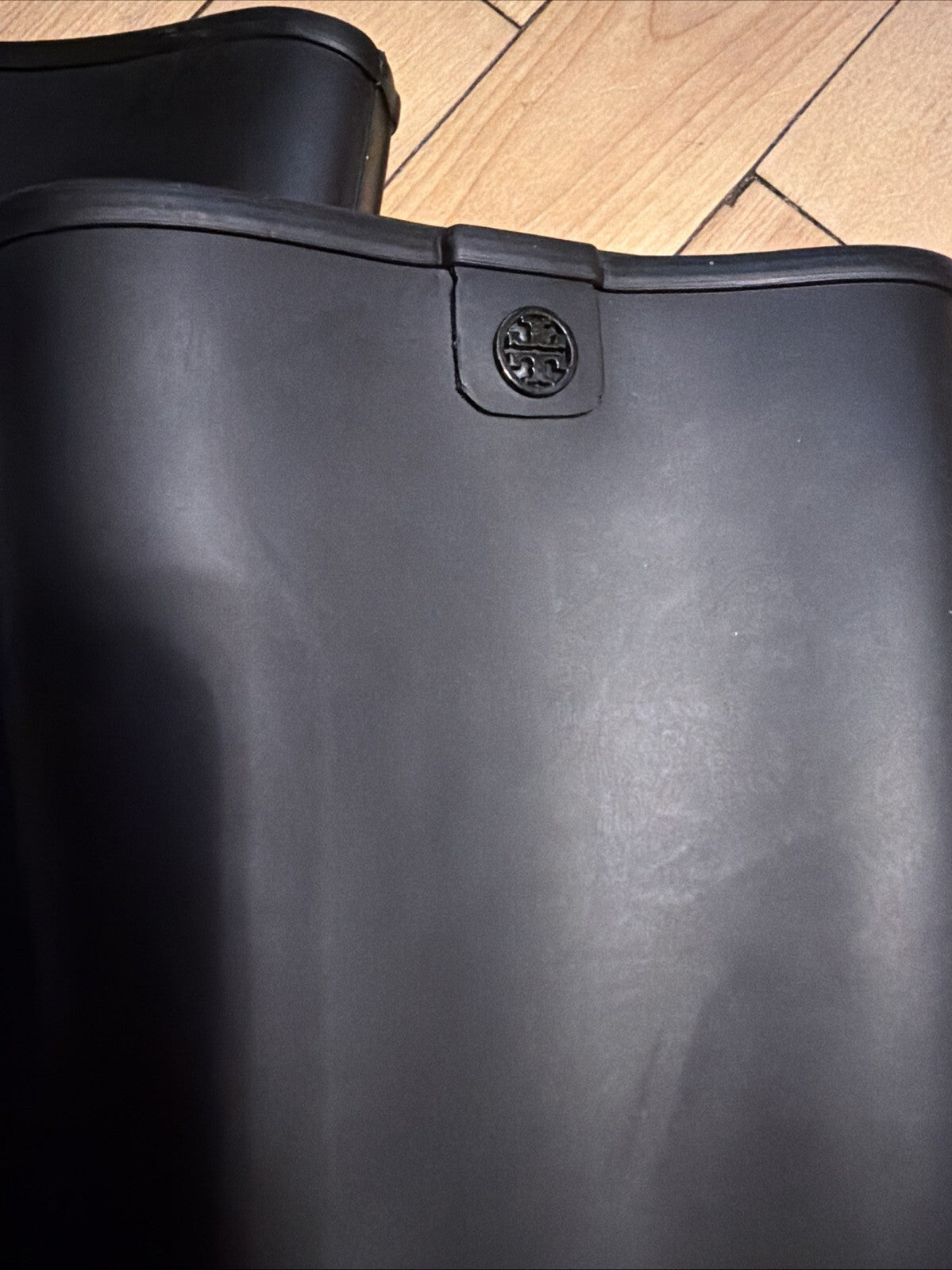 Tory Burch Hurricane Tall Wellington Rain Boots Wellies Uk 3.5 New With Dustbag
