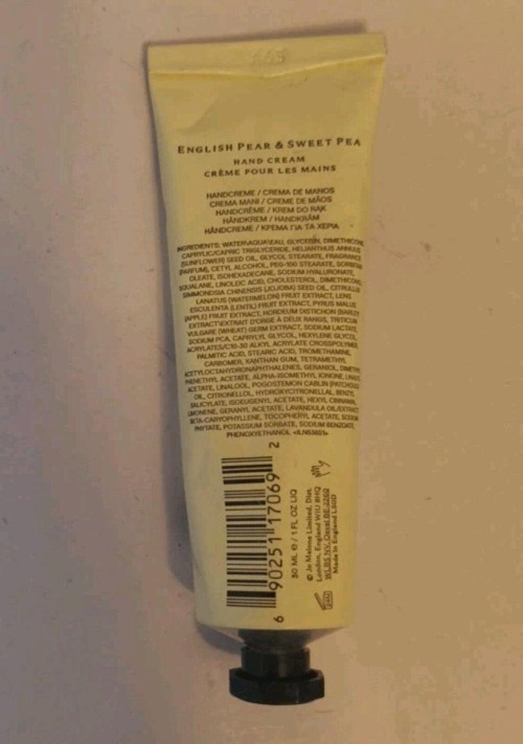 Jo Malone London English Pear & Sweet Pea Hand Cream 30ml - Luxury Moisturizing