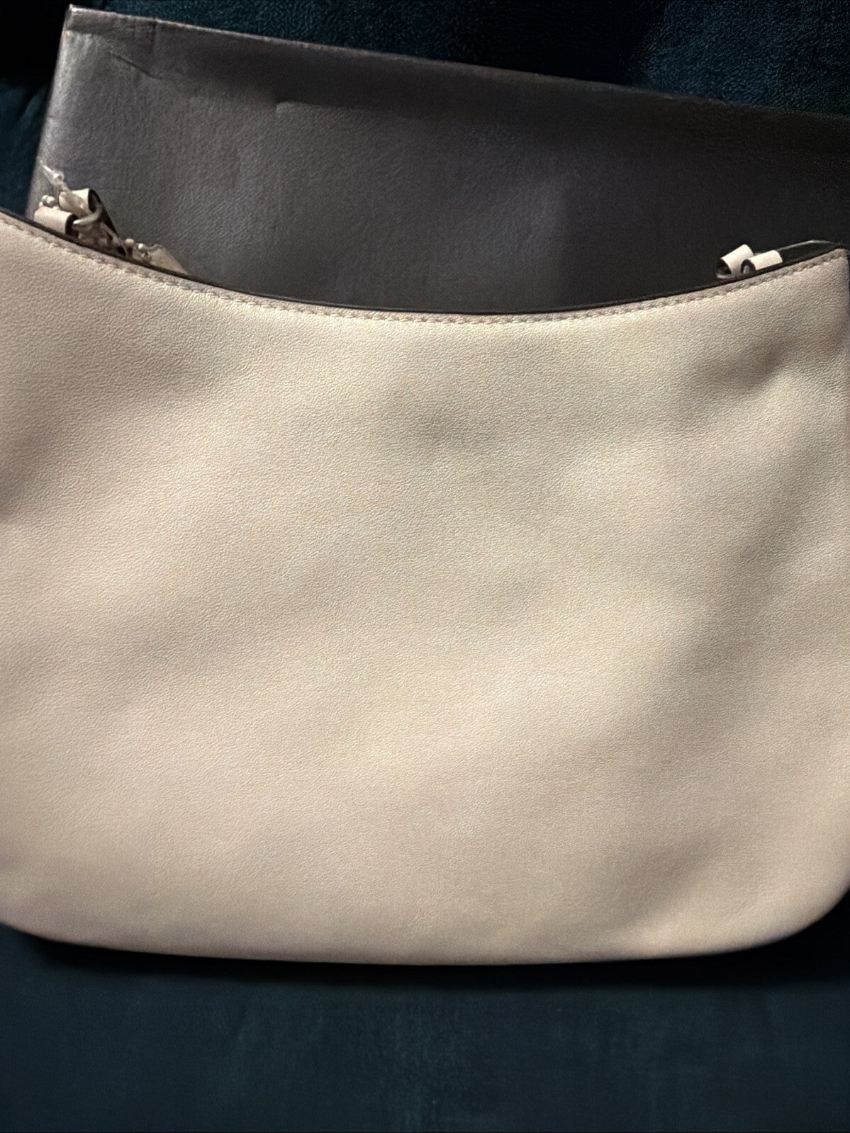 Coach C0952 Penelope Chalk White Leather Shoulder Bag Purse Chalk Hardware BNWT