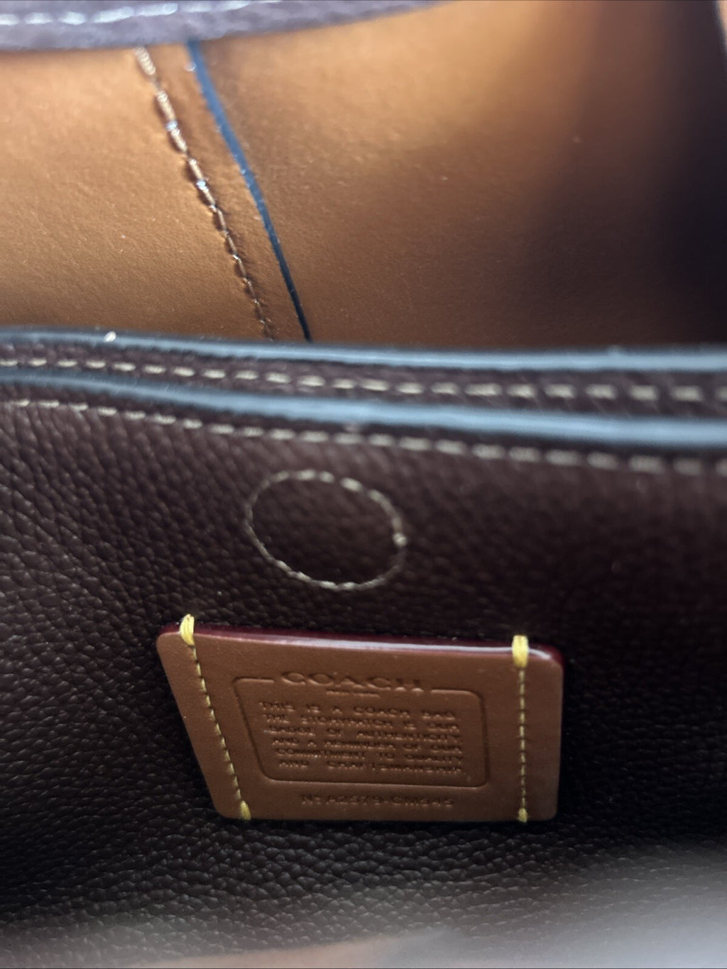 401 Coach Lana Shoulder Bag In Maple, New Without Tags