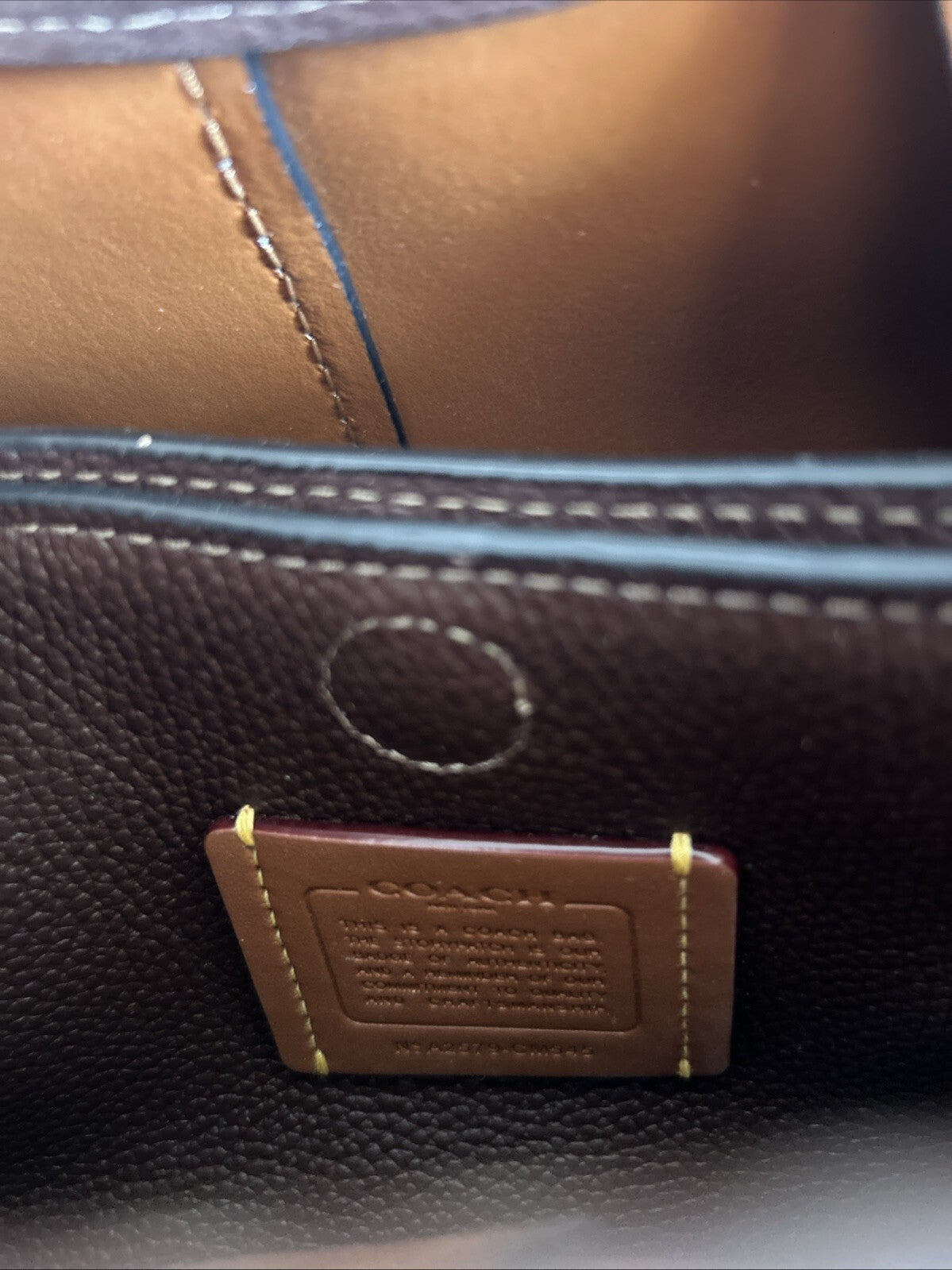 401 Coach Lana Shoulder Bag In Maple, New Without Tags