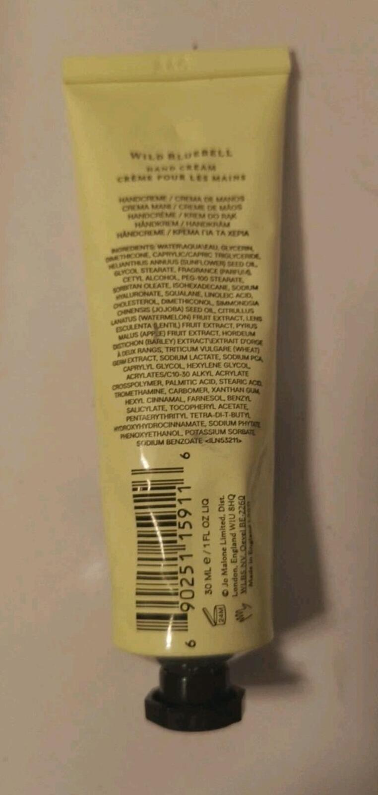 Jo Malone London Wild Bluebell Hand Cream 30ml - Luxury Moisturizing