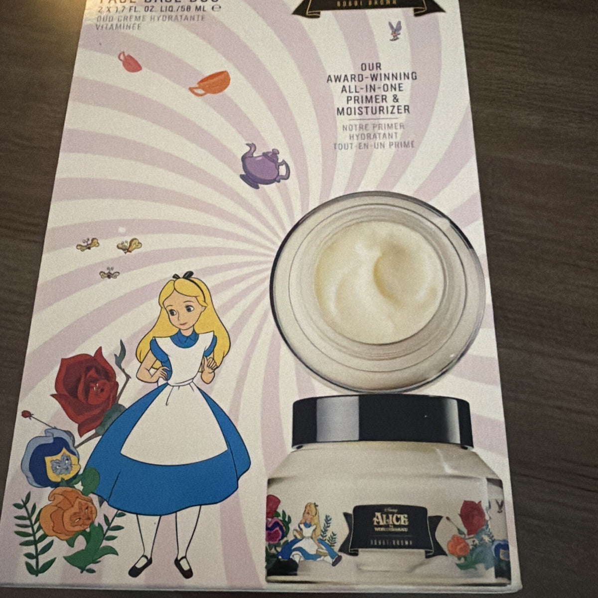 Bobbi Brown x Alice in Wonderland Vitamin Enriched Face Base 50ml X 2 Ltd Ed BN
