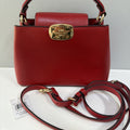 Coach Eliza Mini Carryall Bag Bold Red Leather  Rare! £450 BNWT