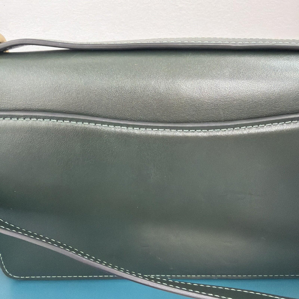 353 Coach Lux Bandit Shoulder Cross Body Bag Amazon Green £550 BNWT