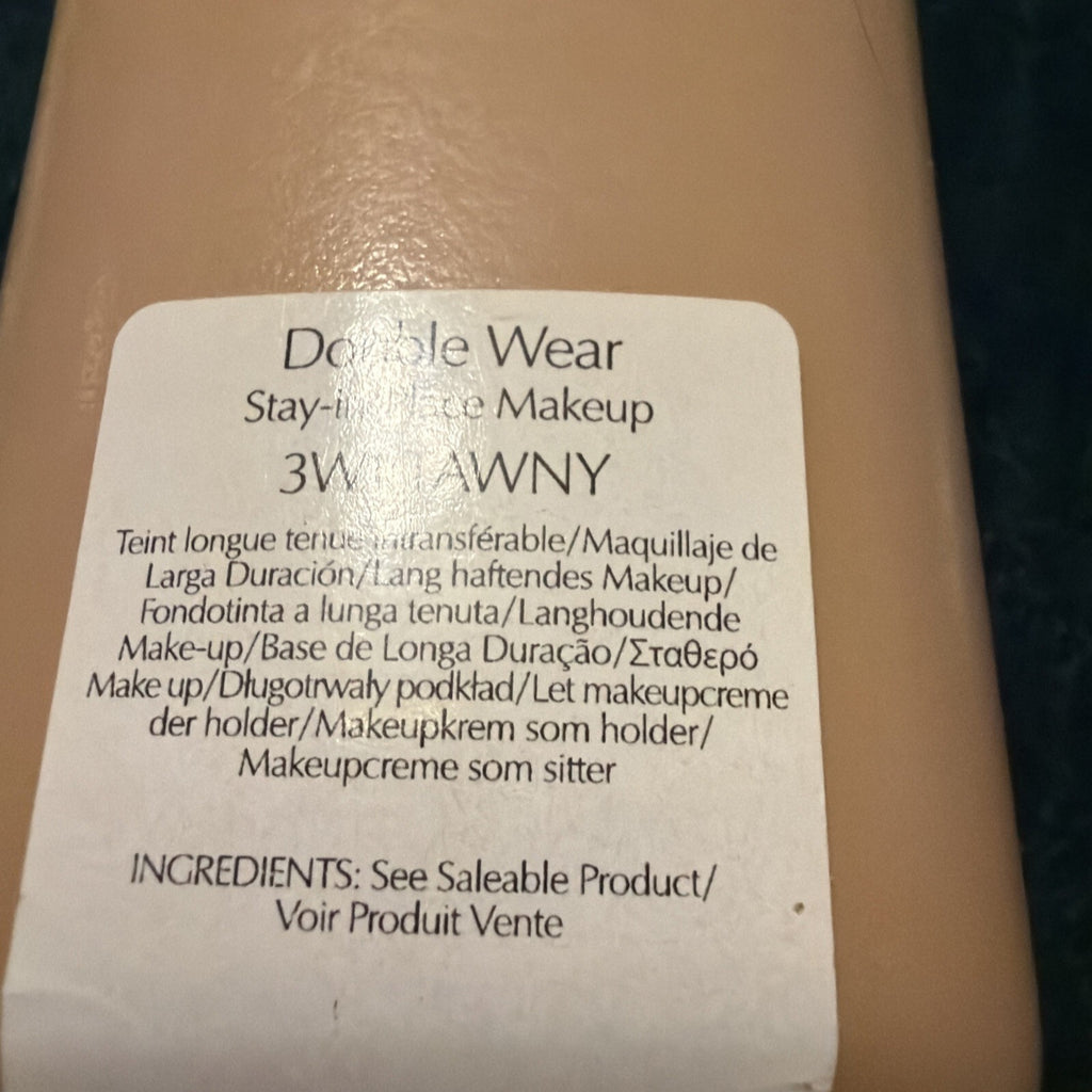 Estée Lauder Double Wear Foundation 3W1 Tawny 200ml Original Formula BN