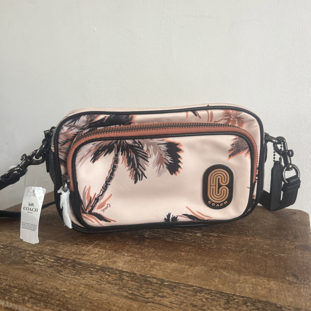 414 Coach Palm Print Courtney BNWT