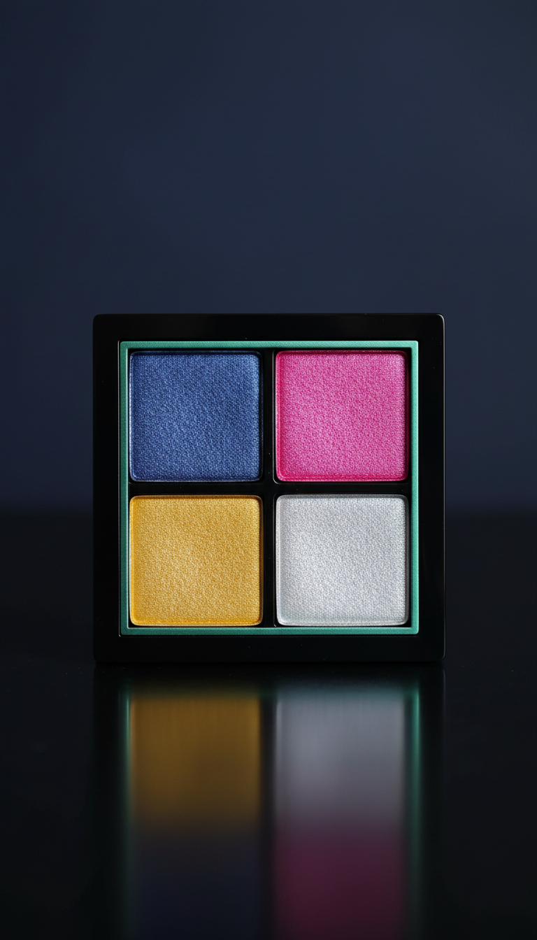 Chromatic eyeshadow quad bold brights