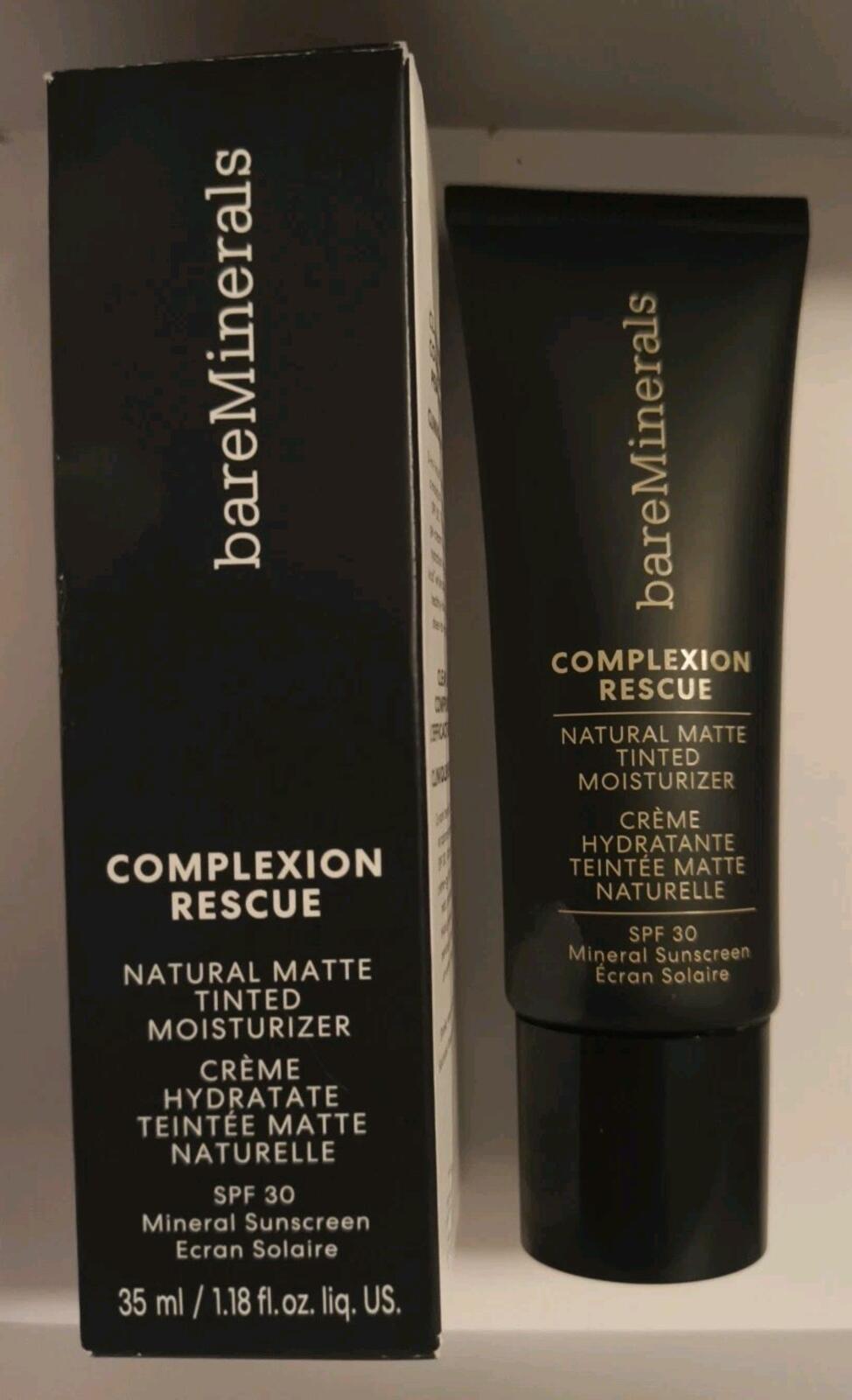 Complexion Rescue Bare Minerals Natural Matte Tinted Moisturizer 35ml Dune BNIB