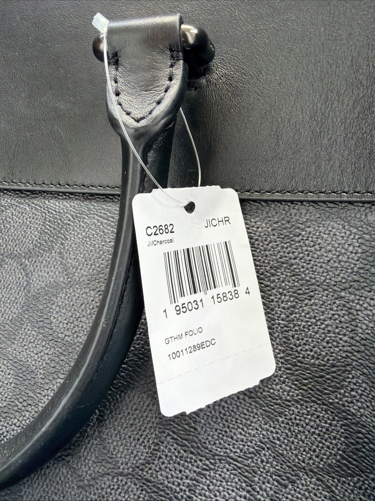 Coach Gotham Folio In Signature Canvas Leather Brief Case Bag RRP £495 Unisex