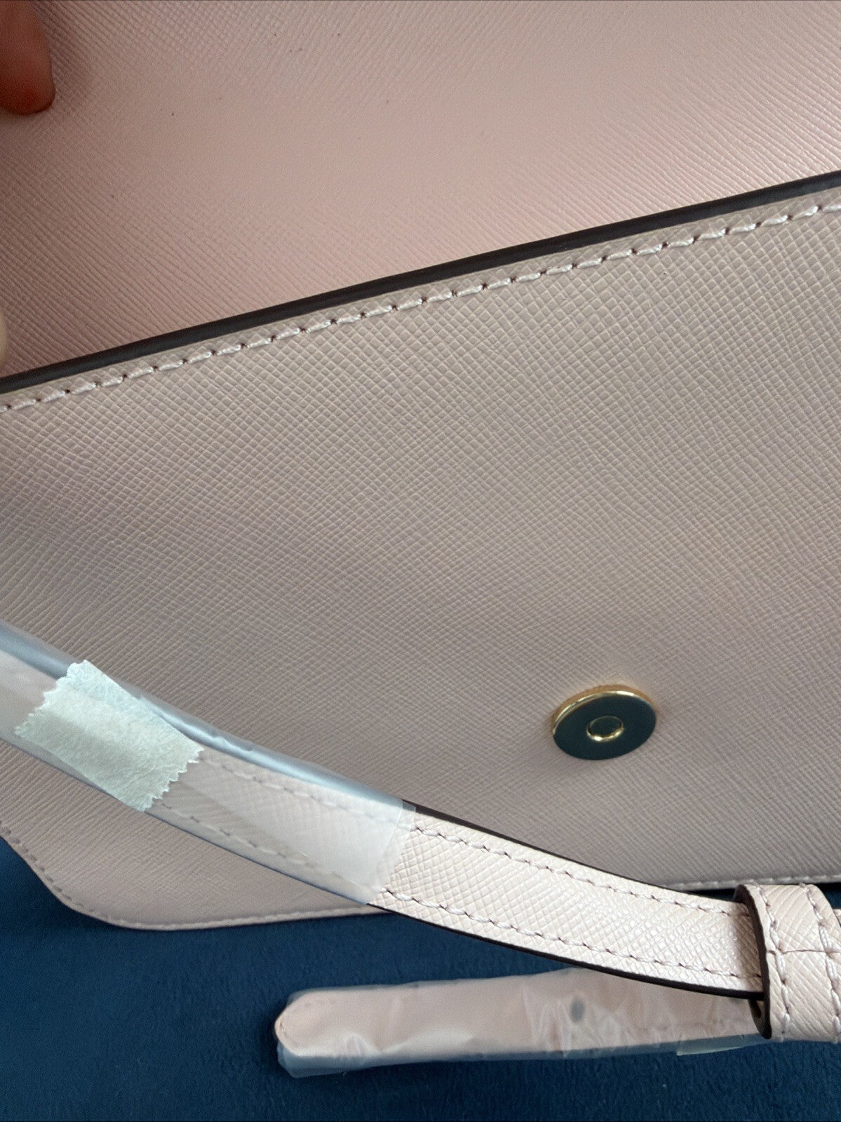 Kate Spade Madison Flap Crossbody Bag Conch Pink Leather Chain Purse BNWT £259