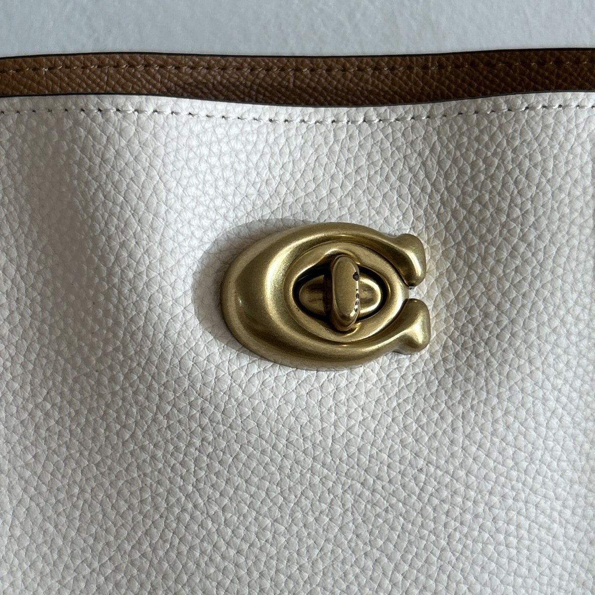 406 Coach Willow Shoulder Bucket Bag In Chalk Colour block BNWOT