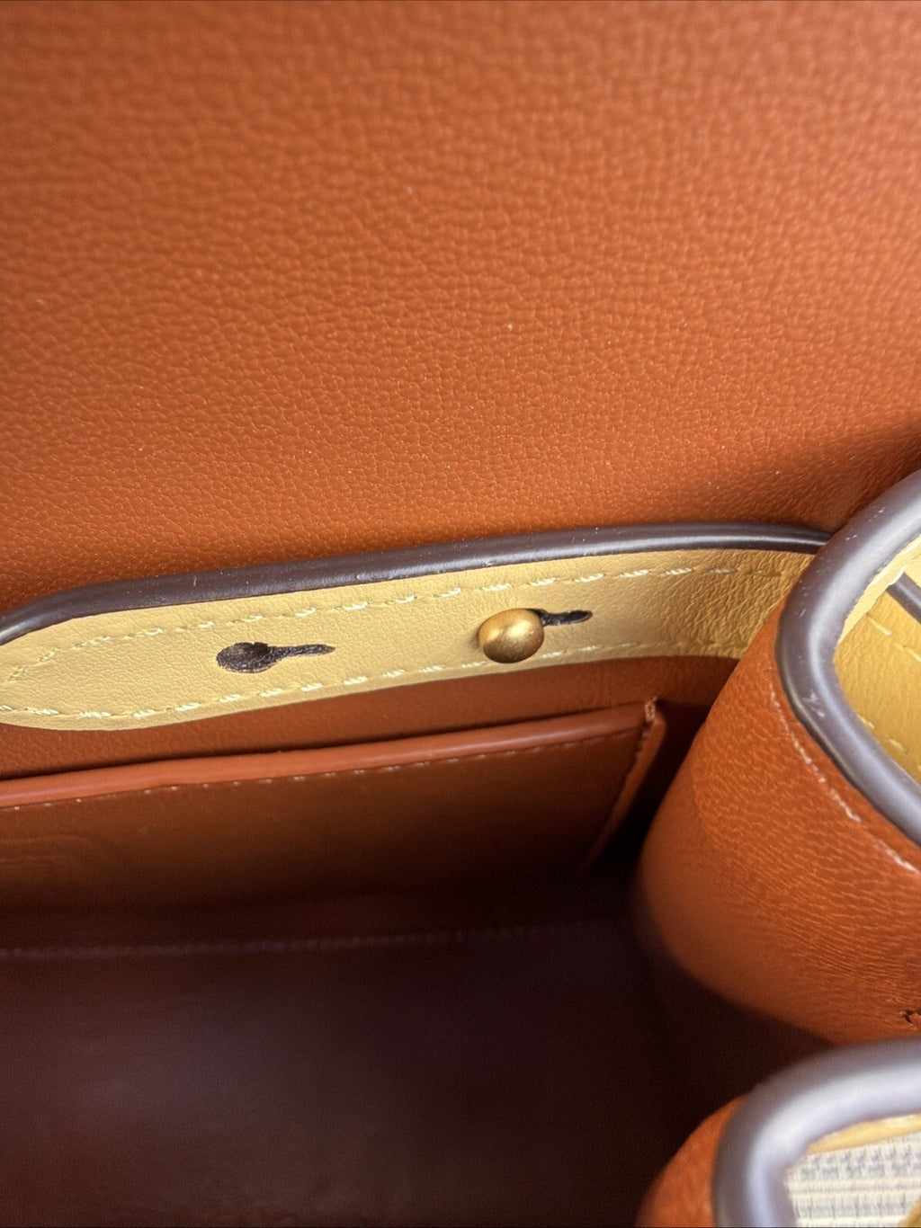 Coach Sammy Top Handle 21 Bag smooth leather Hay - Yellow  RRP £550 BNWT