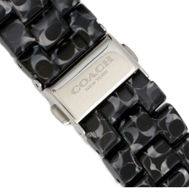 COACH Apple Watch Band Strap 14700232  Replacement Belt Black Tortoiseshell BNIB