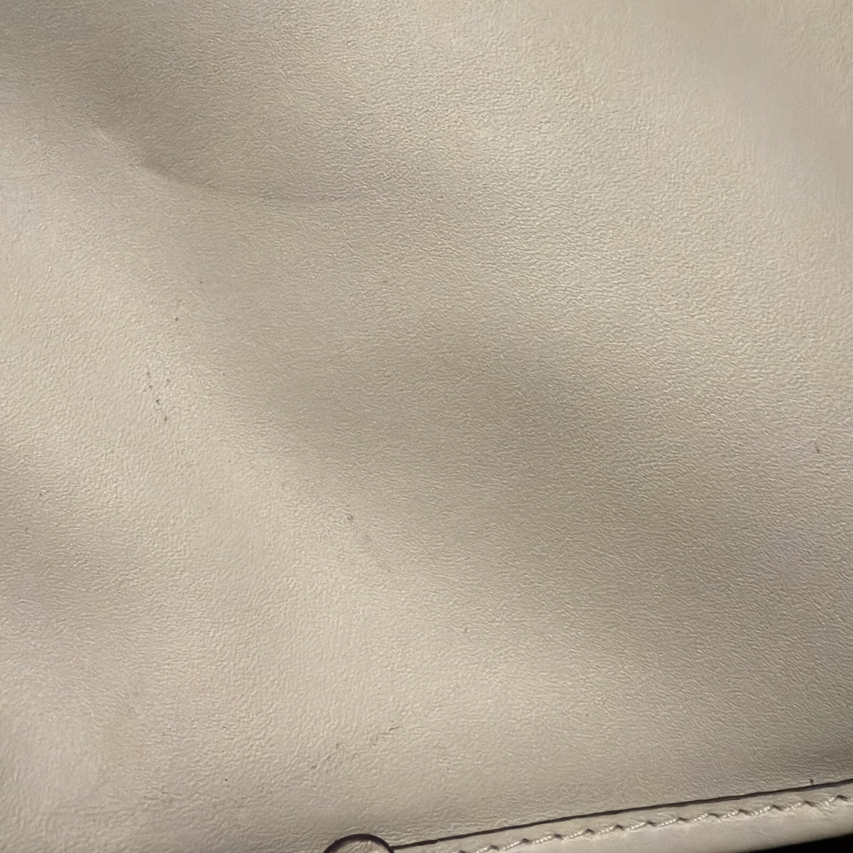 Coach New York Limited Re-Edition 1997 Curve Zip Bag Chalk White Leather BNWT