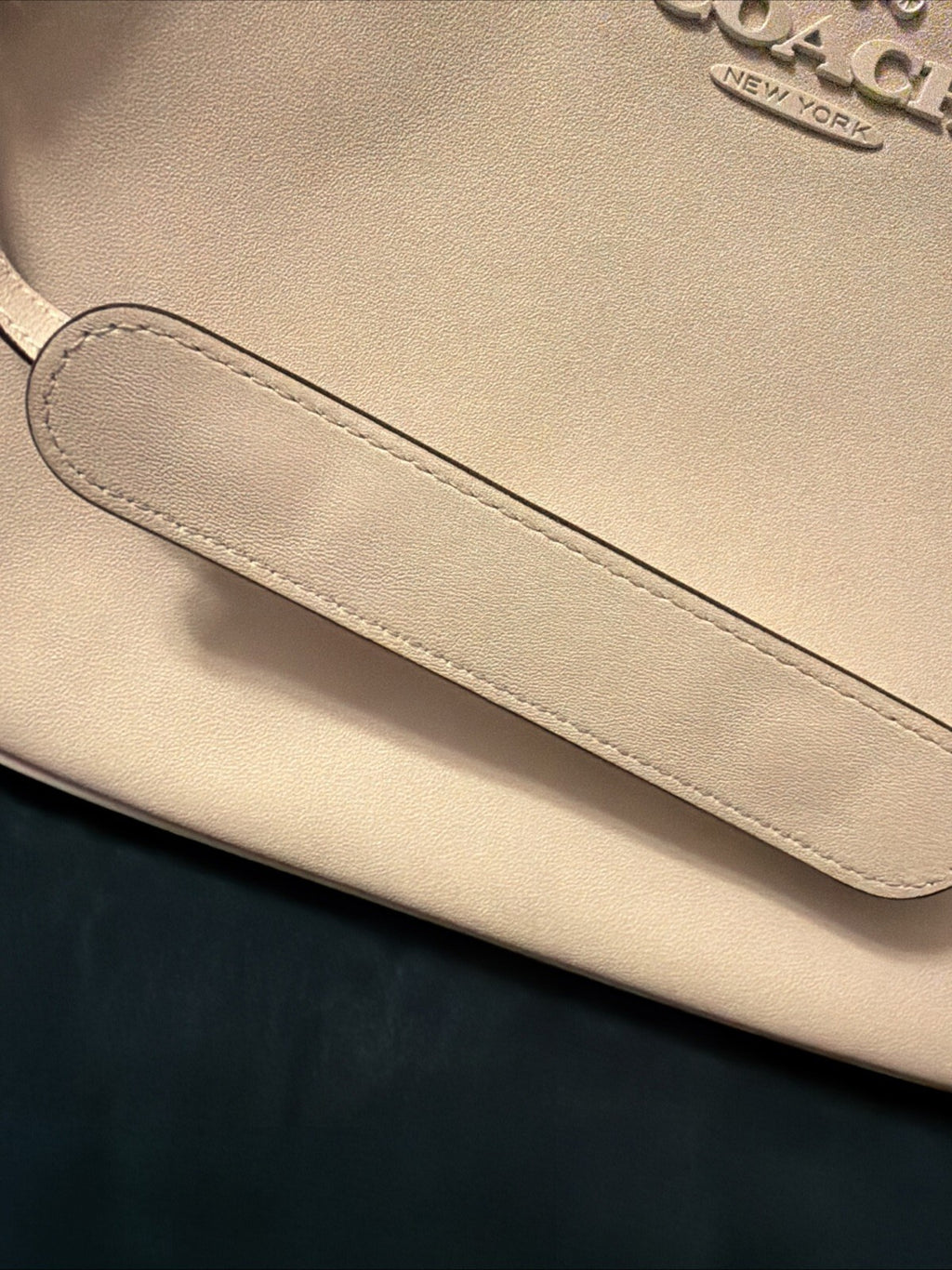 Coach C0952 Penelope Chalk White Leather Shoulder Bag Purse Chalk Hardware BNWT