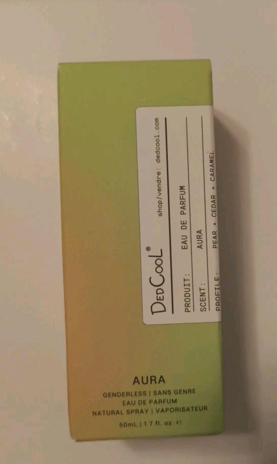 DEDCOOL Aura 50ml EDP Eau De Parfum / Genderless/￼ Gift/Christmas/Holiday/Travel