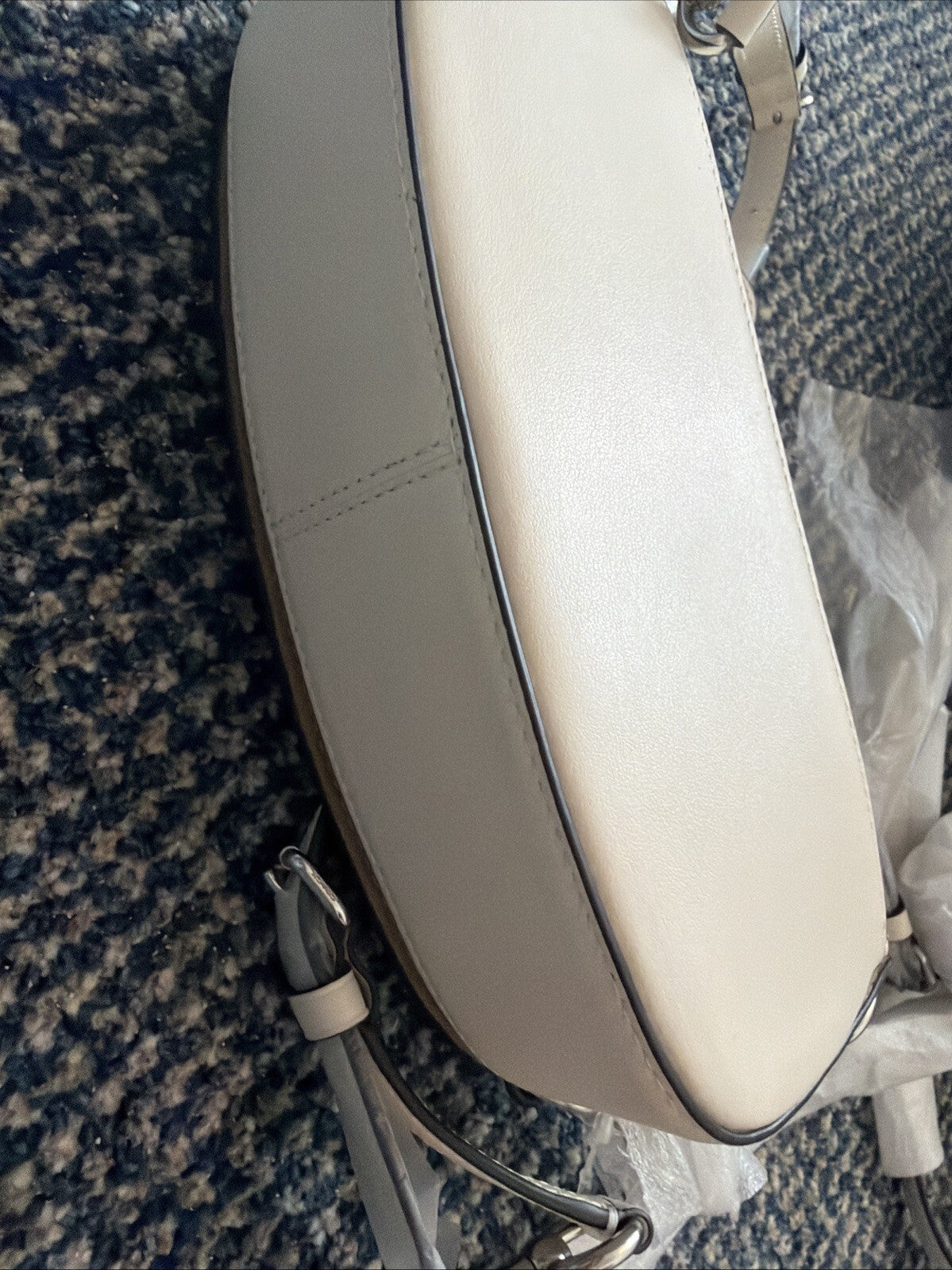 Coach Andrea shoulder bag Ivory BNWT Cross Body 2 Straps