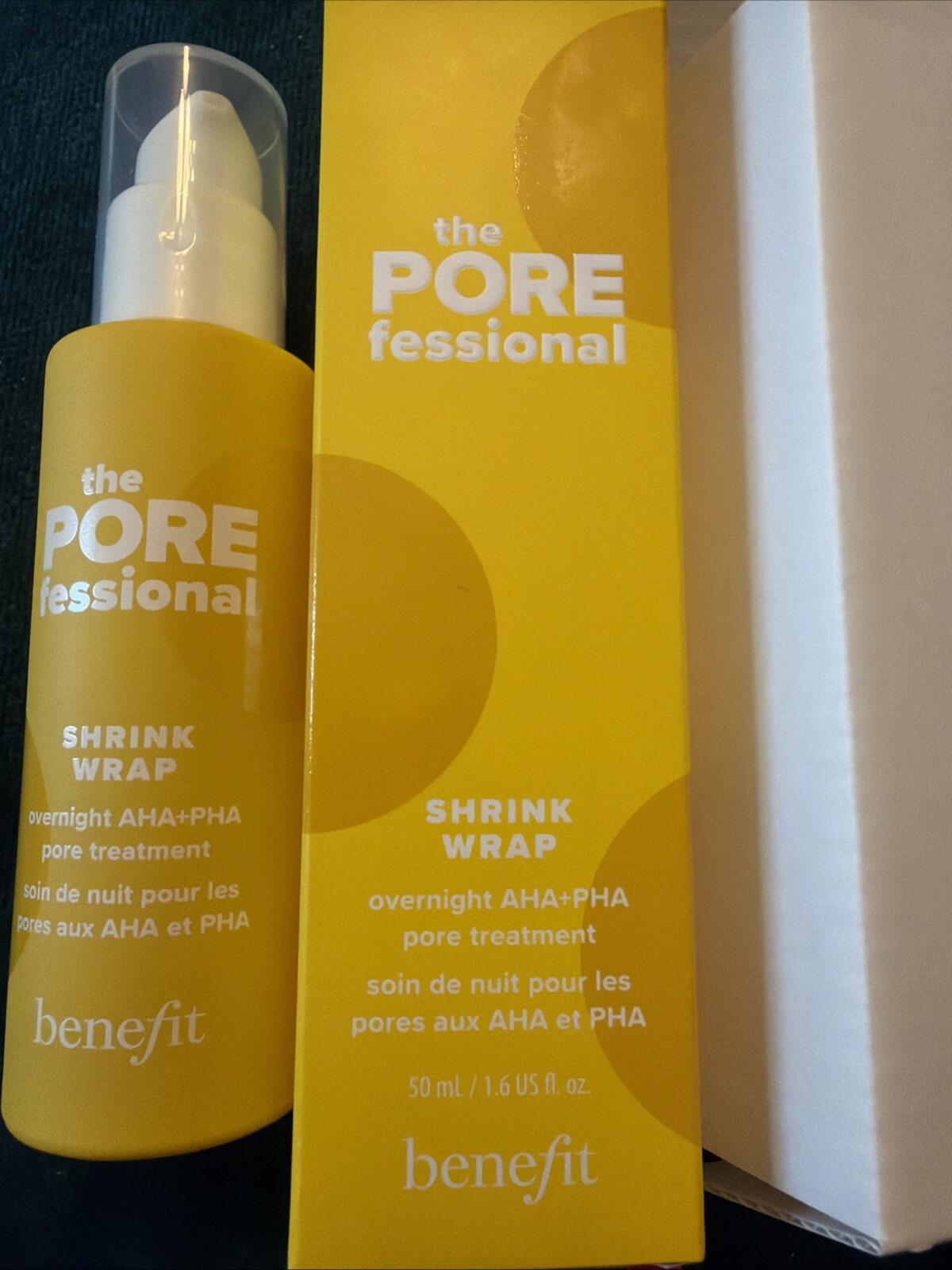 Benefit The POREfessional Shrink Wrap Overnight AHA+PHA Pore Treatment 50ml £42