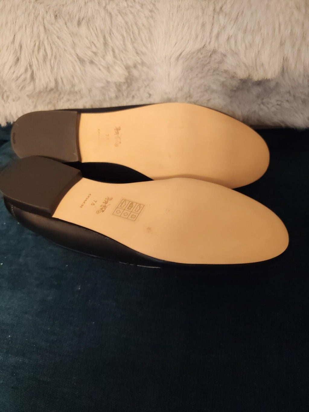Coach Haley Loafers Black UK 5.5 EUR 38 US 7.5 Runs Small