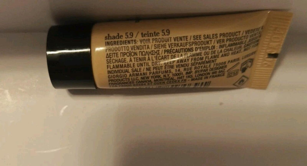 Giorgio Armani luminous silk foundation 5ml Shade 5.9