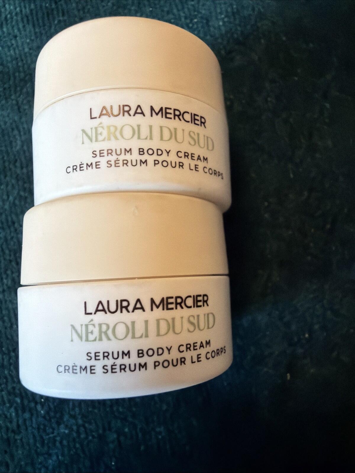 Laura Mercier Neroli Du Sud Serum Body Cream 8ml X 2 New