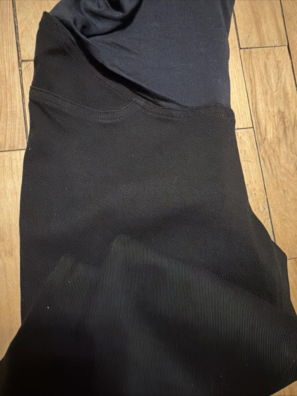 Spanx Mama Jean-ish Maternity Leggings Jeggings Size M 12-14 Black BNWT £98