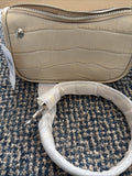 Coach Embossed Crocodile Ivory Swinger Bag BNWT £250