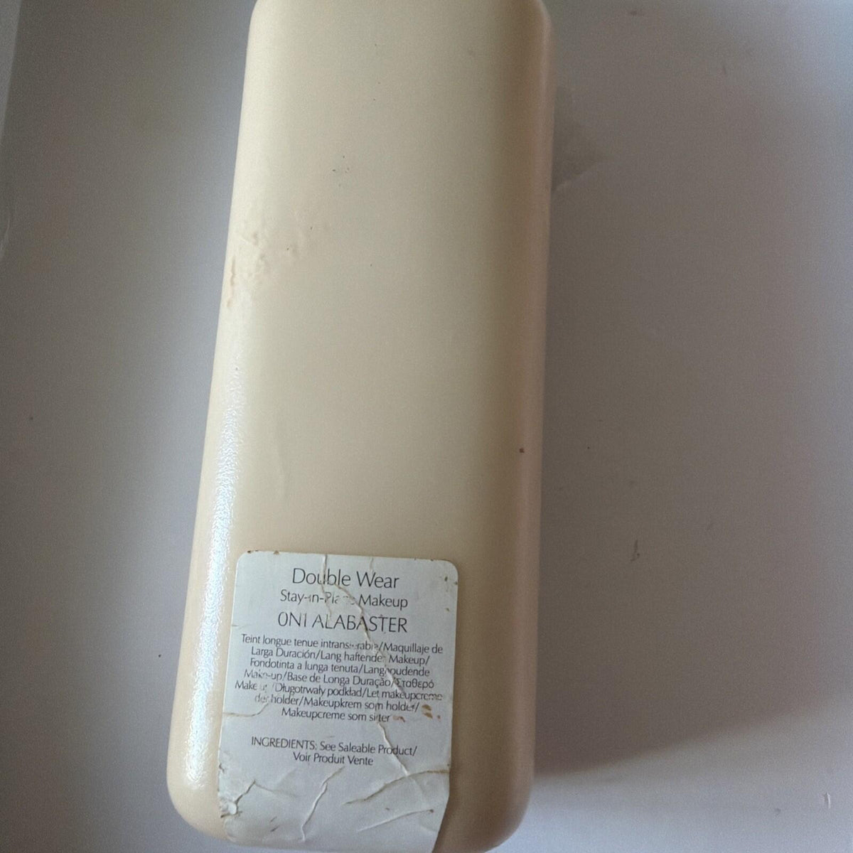 Estee Lauder Double Wear foundation 0N1 Alabaster 200ml Old Formula BN