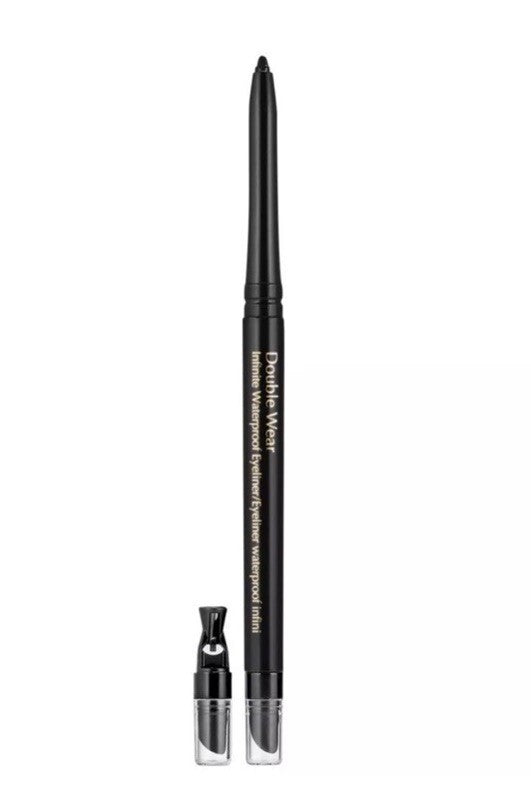 Estée Lauder Double Wear Waterproof Eyeliner Kohl Noir Black Sharpener £30 BNIB