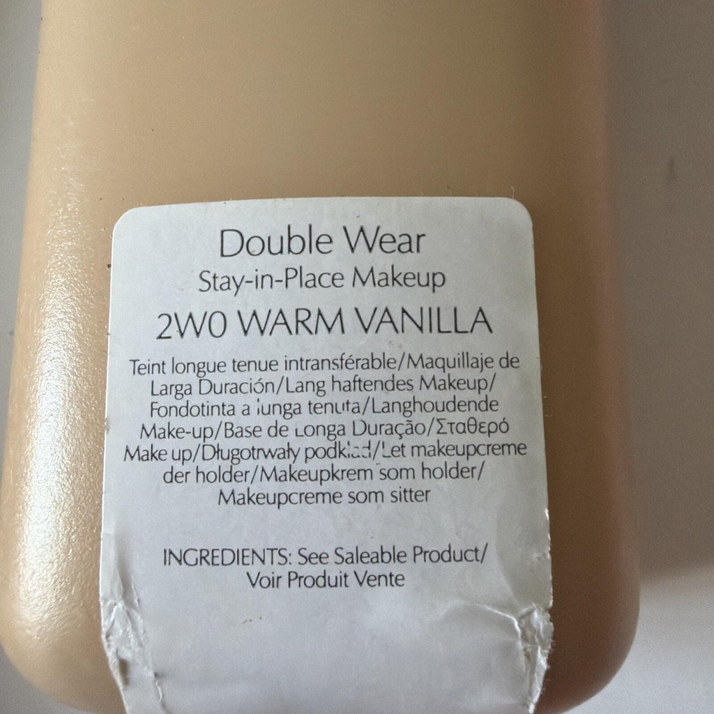 Estée Lauder Double Wear 2W0 Warm Vanilla 200ml Original Formula Stay BN