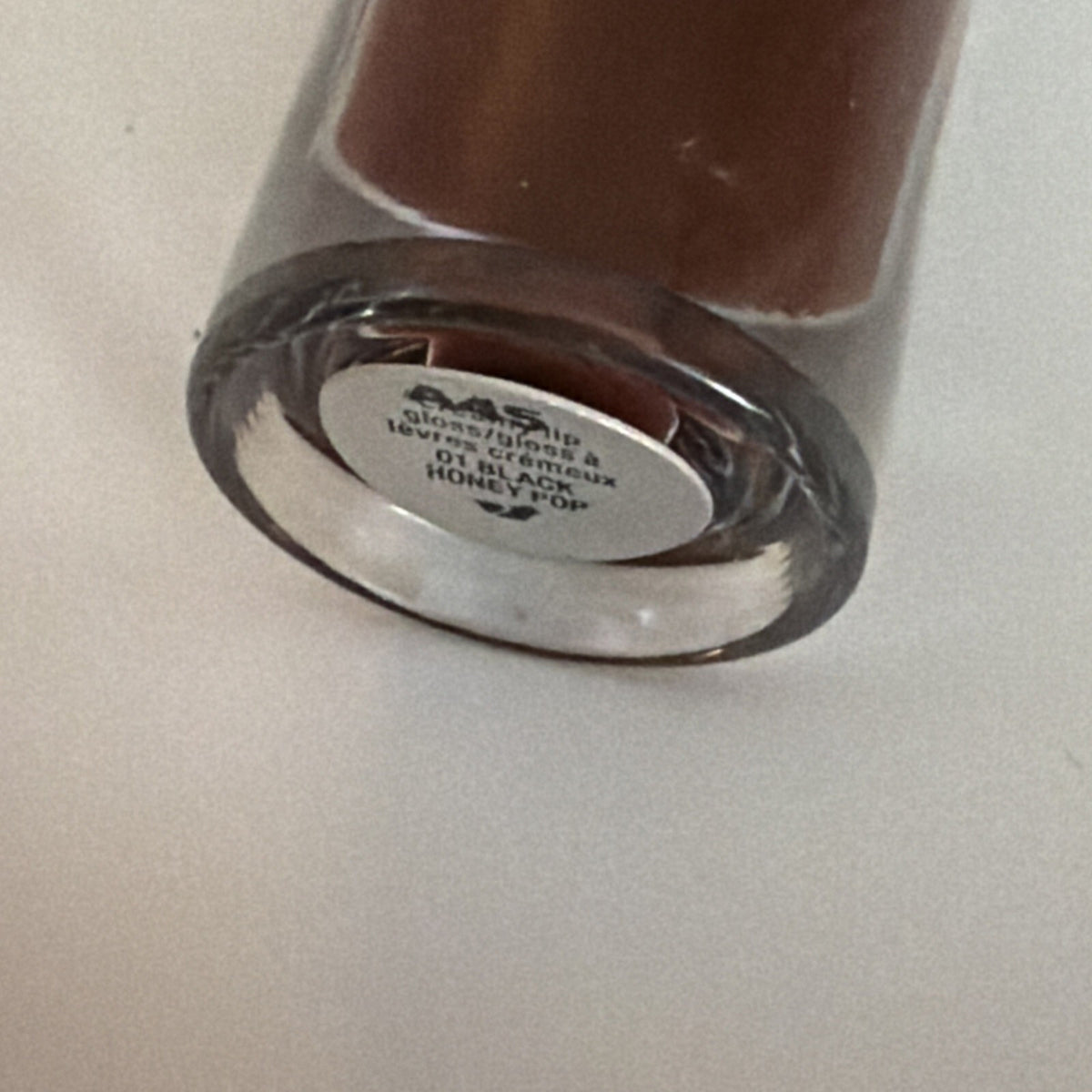 Clinique Pop Plush Creamy Lip Gloss 01 Black Honey Pop 3.4ml BN