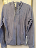 Lululemon Hooded Define Jacket Nulu Peri Purple US 10 Uk 14 BNWT £118 Slim Fit