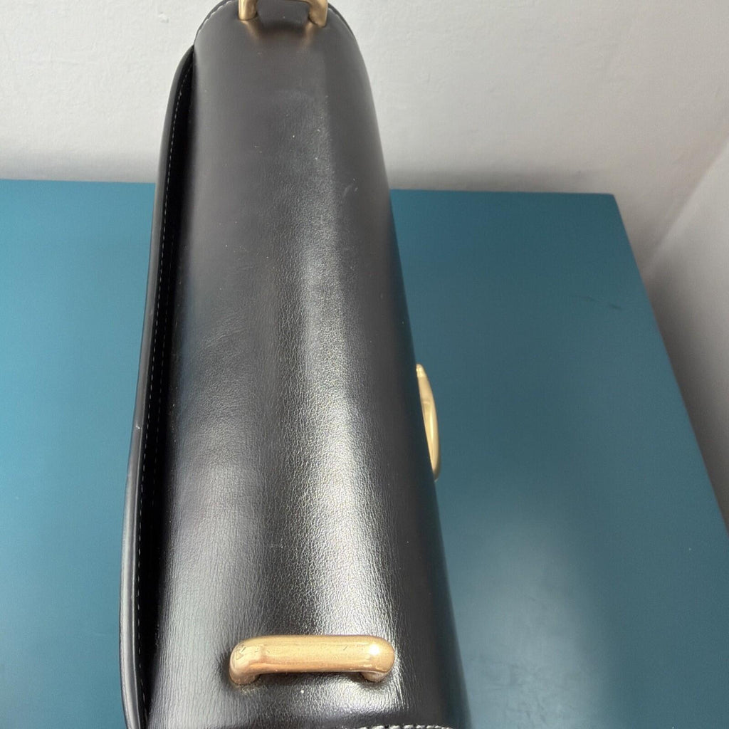 354 Coach Lux Bandit Shoulder Crossbody Bag Black Leather £550 New