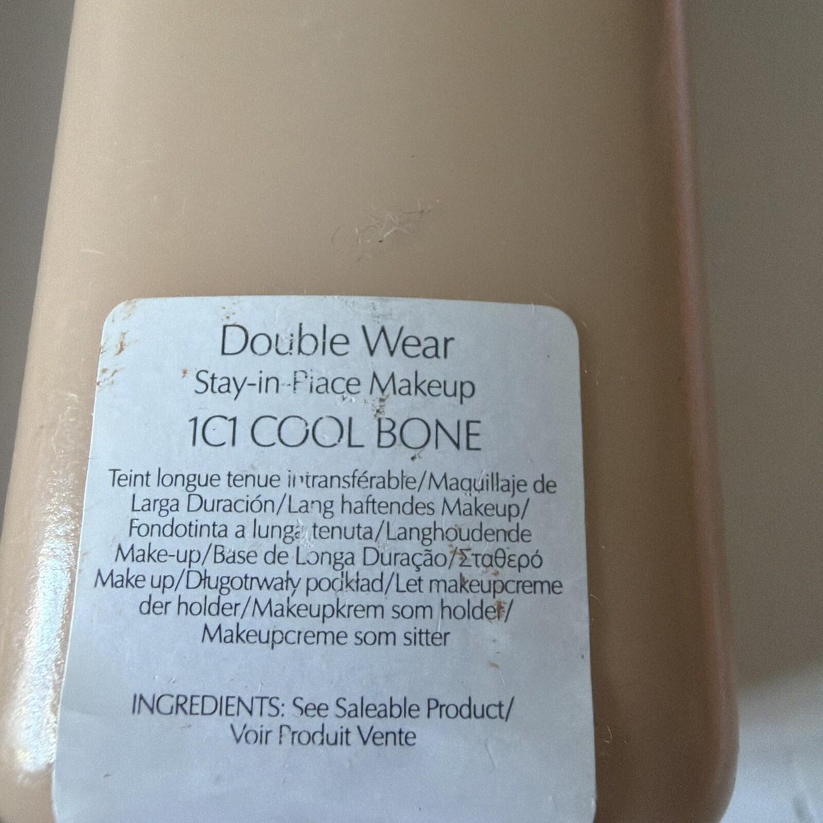 Estée Lauder Double Wear 1C1 Cool Bone Original Formula 200ml BN