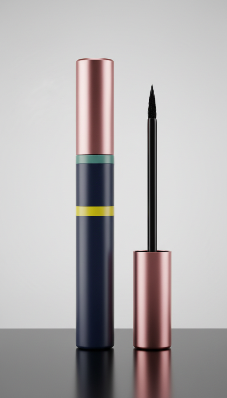High-impact liquid eyeliner ultra-black