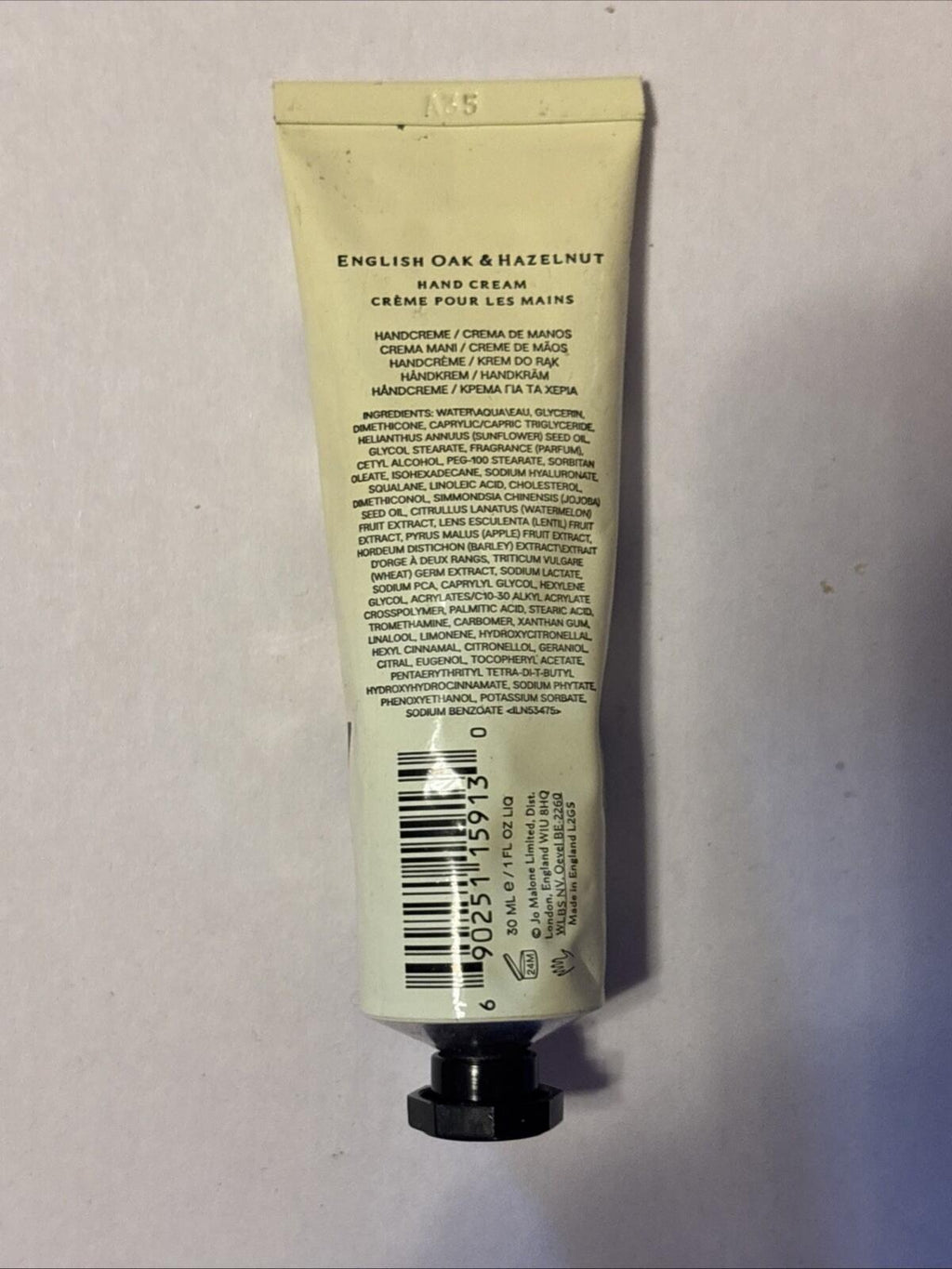 Jo Malone Hand Cream Set 30ml X 5 English Pear BlackBerry Peony Bluebell Rrp£120