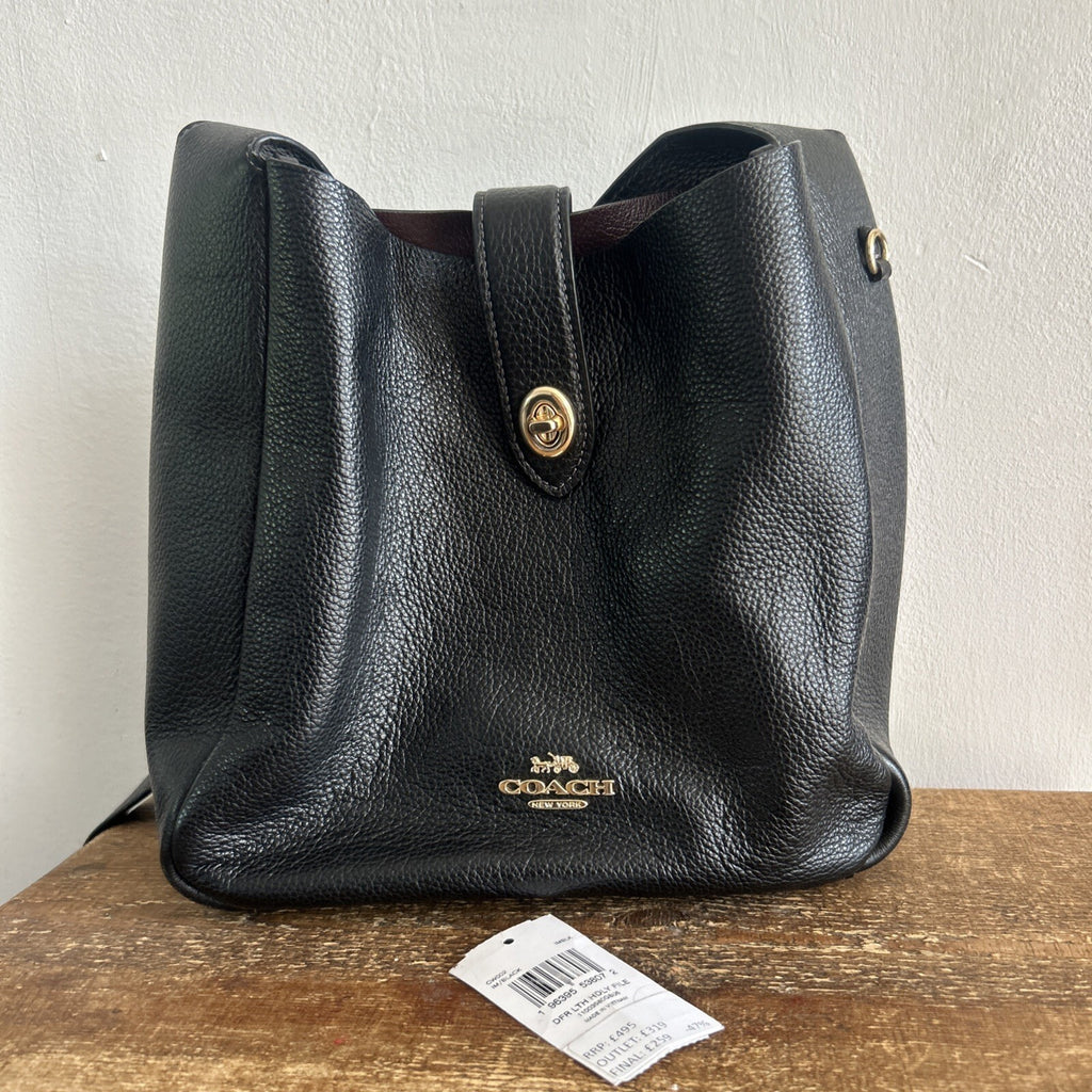 417 Coach Hadley Crossbody Bag BNWT in Black
