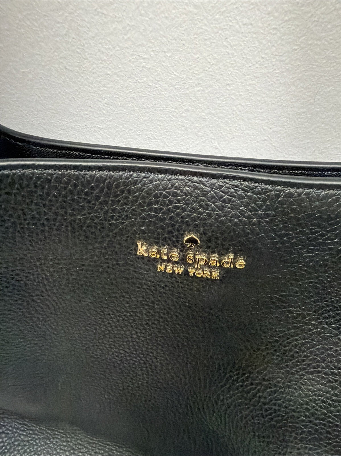 Kate Spade Juliette Black Leather Medium Bucket Bag KM546 Shoulder New