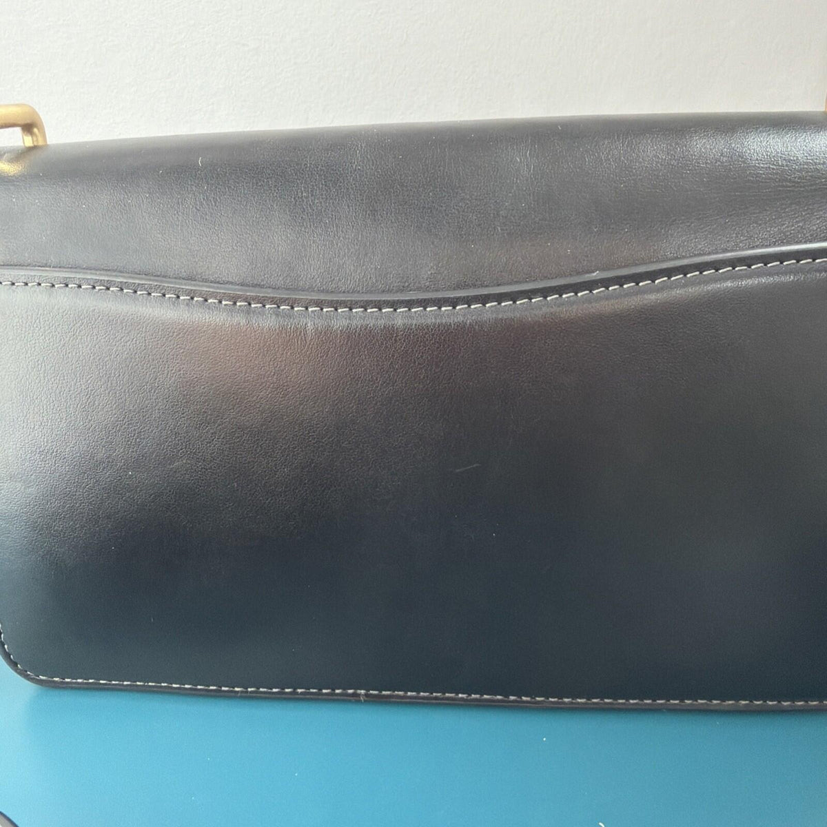 354 Coach Lux Bandit Shoulder Crossbody Bag Black Leather £550 New