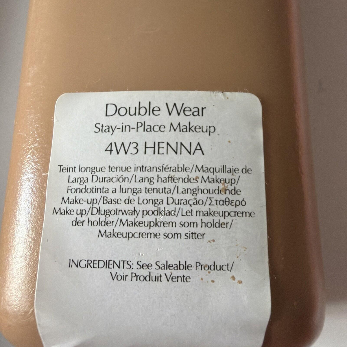 Estée Lauder Double Wear Stay In Place Foundation 4W3 Henna 200ml Original Form