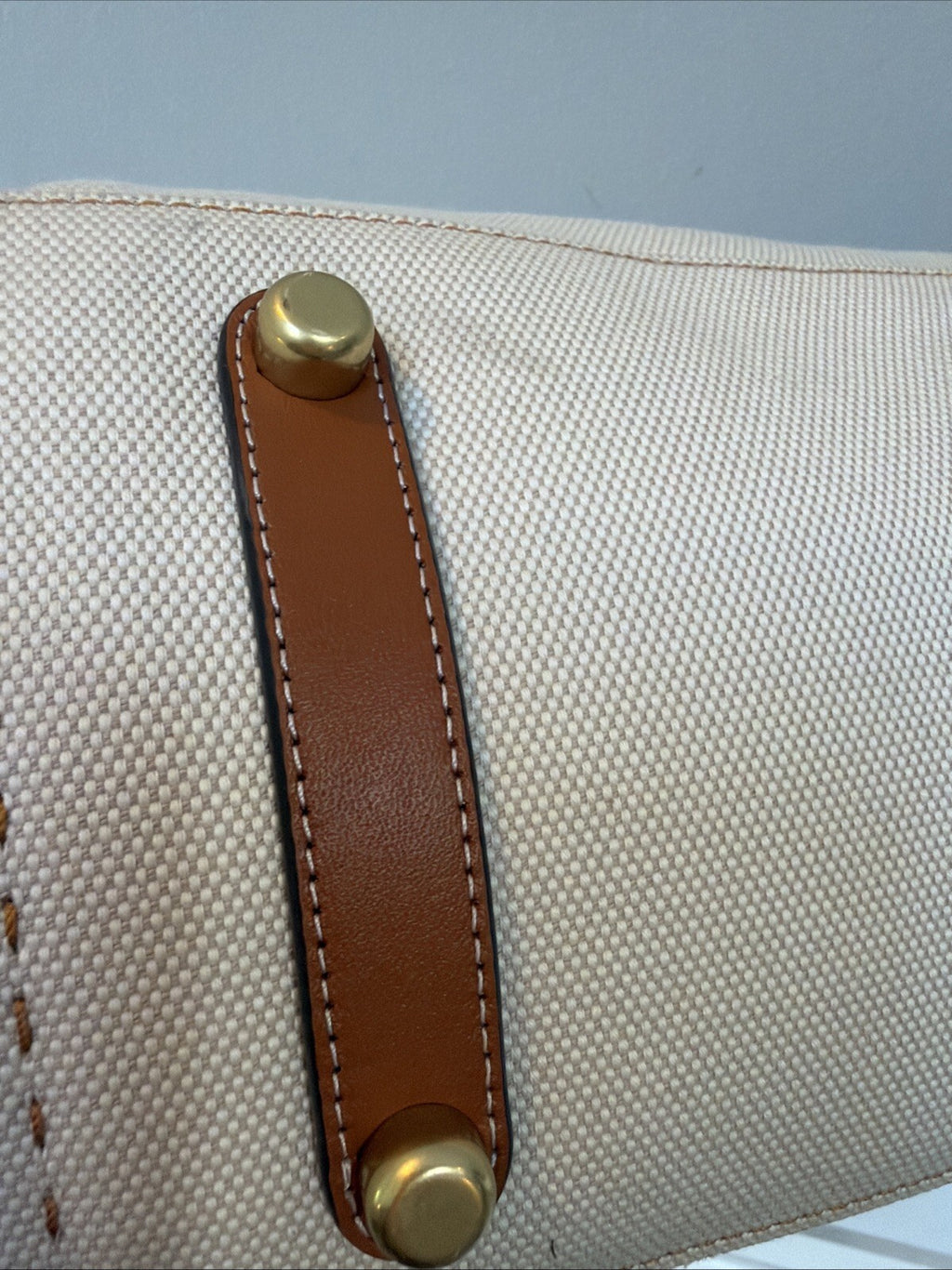 Coach Reese 28 Tote Bag BNWT Horse & Carriage Leather & Natural Canvas